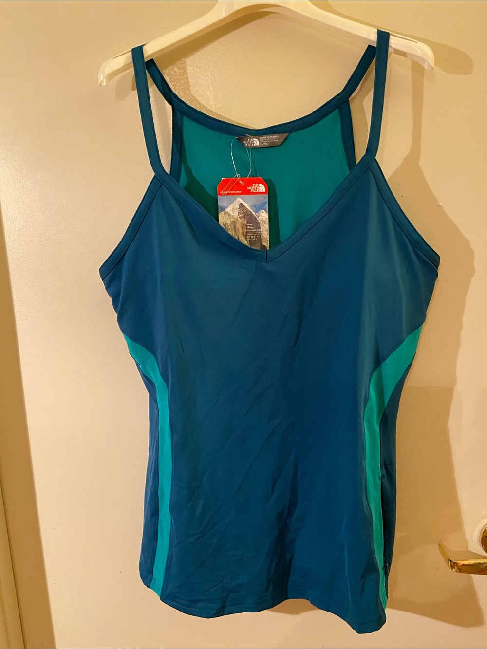 The North Face Deep Teal & Aqua Women's Athletic Tank